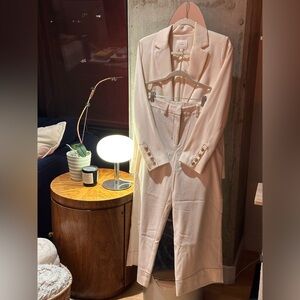 Cream suit - blazer & pants